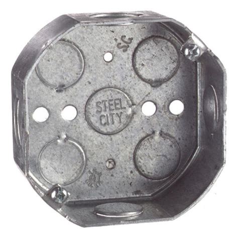 the oxtangonal junction box|octagon old work box.